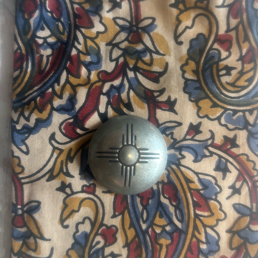 Nickel silver Concho Pin